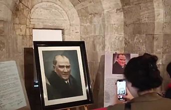 Tarihi portre Anıtkabir'de sergileniyor