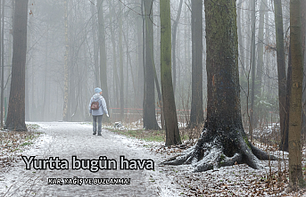 Yurtta bugün hava kar, yağış ve buzlanma!