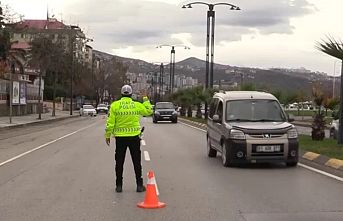 454 bin 24 araca işlem yapıldı