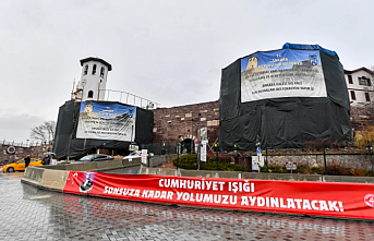 Ankara Kalesi'ne hassas dokunuş