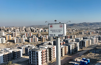 İkinci şantiyede konutlar yükseliyor