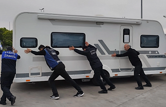 İstanbul'da karavan operasyonu!