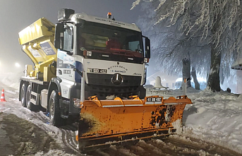 Kar Timleri’nden yılbaşı mesaisi