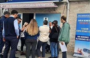 Muğla Büyükşehir'den vatandaşa şeker kontrolü
