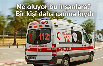 Ne oluyor bu insanlara? Bir kişi daha canına kıydı