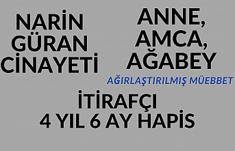 SON DAKİKA!  Narin Kararı: 3 sanığa ağırlaştırılmış müebbet