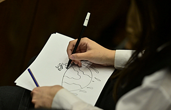 Sürdürülebilir yaşam için karikatür çizdiler