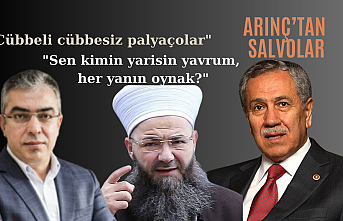 Arınç, 'Cübbeli Ahmet' için  'palyaço' benzetmesini yaptı