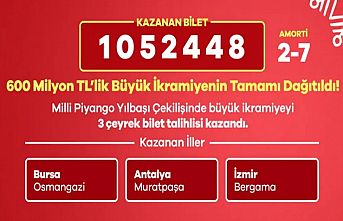 Büyük ikramiyeyi 3 il paylaştı! İşte talihli numara!