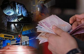 Ücretli çalışan sayıları aylık ve yıllık arttı