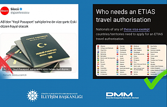 Yeşil ve gri pasaport iddiaları dezenformasyon!