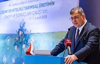 Başkan Tugay Çeşme Nitelikli Tarım Çalıştayı’nı açtı