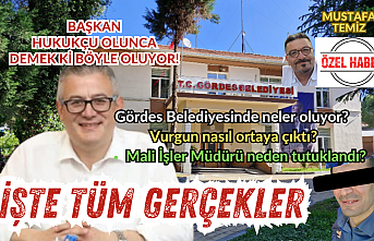 Gördes Belediyesinde neler oluyor? Vurgun nasıl ortaya çıktı ? Mali İşler Müdürü neden tutuklandı? İşte tüm gerçekler!