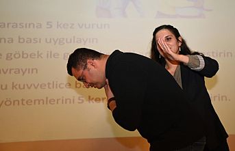 Manisa'da çalışanlara ilk yardım eğitimi