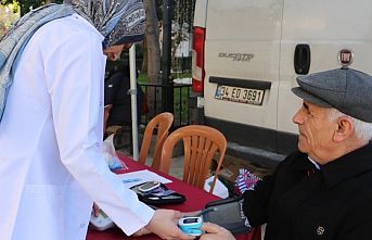 Manisa'da solunum testi yapıldı