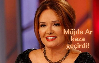 Müjde Ar kaza geçirdi!