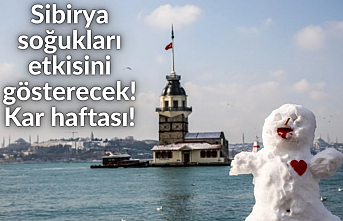 Sibirya soğukları etkisini gösterecek! Kar haftası!