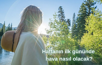 Haftanın ilk gününde hava nasıl olacak?