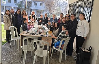 Yaşadıkları konteyner kentlerde kalan depremzede kadınlar unutulmadı