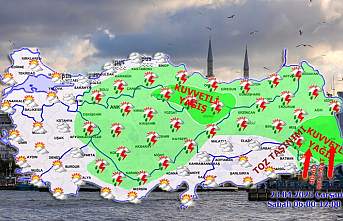 Kıyılar hariç Anadolu'ya kuvvetli uyarı! 23 Nisan'da yurtta hava nasıl olacak?