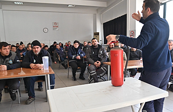 Manisa İtfaiyesi’nden üç ayda 62 bin 451 kişiye yangın eğitimi