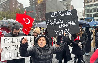 New York’ta İmamoğlu'nun tutukluluğuna protesto