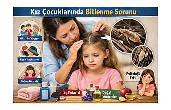 Kız Çocuklarında Bitlenme Alarmı: Süreç, Müdahale ve Doğal Mücadele Yöntemleri