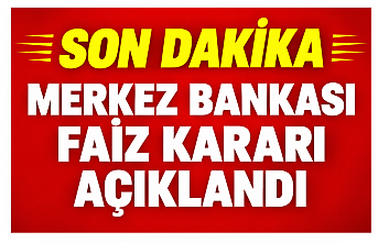SON DAKİKA! Merkez Bankası Faiz Kararını Açıkladı