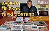 Başkan Filizkan tepki gösterdi 