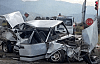 Demirci-Salihli yolunda trafik kazası 2 yaralı
