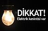 Demirci'de elektrik kesintisi yapılacak