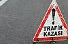 DEMİRCİ'DE TRAFİK KAZASI ! Şarampole uçan araç korkuttu 