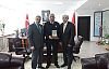 Demircili iş adamından Jandarmaya plaket