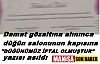 Düğünümüz iptal olmuştur yazısı asıldı
