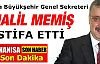 Halil Memiş istifa etti