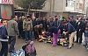Kamyon motosikletle çarpıştı 2 yaralı