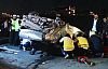 Salihli'de trafik kazası 1 ölü 4 yaralı