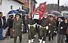 Şehit Mustafa için gökyüzü bile ağladı