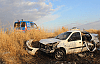 Tarlaya uçan otomobilden 1 ölü 5 yaralı çıktı