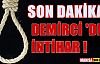 Yaşlı adam kendini iple tavana astı