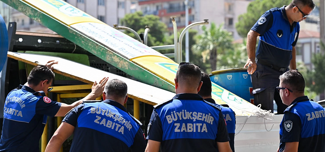 Manisa’da işgaliye ve görüntü kirliliğine geçit yok