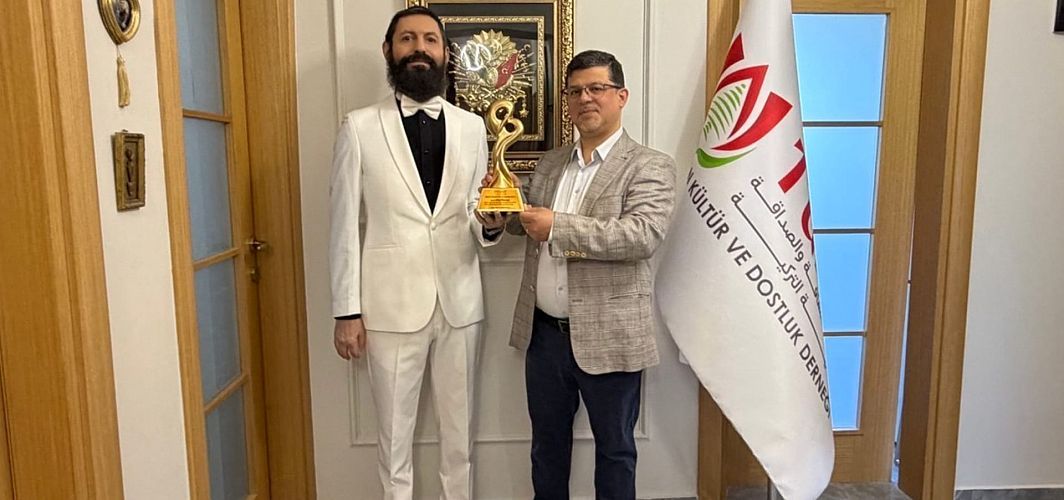 Akif Manaf'a “Lübnan-Türkiye Dostluk ve Barış Ödülü”