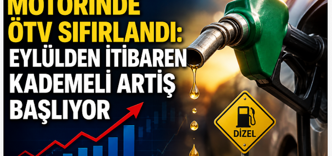 Motorinde ÖTV Sıfırlandı: Eylülden İtibaren Kademeli Artış Başlıyor