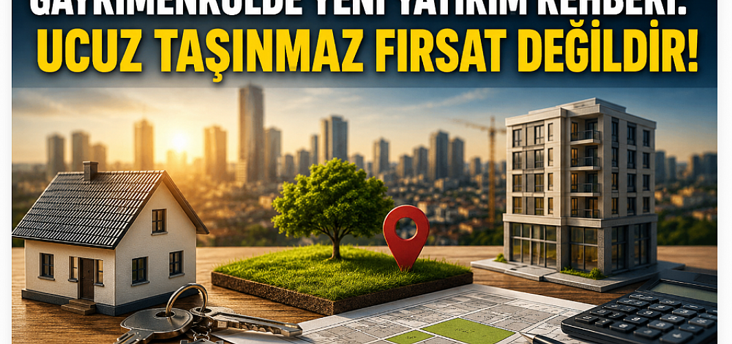 Gayrimenkulde Yeni Yatırım Rehberi: “Ucuz Taşınmaz Fırsat Değildir”