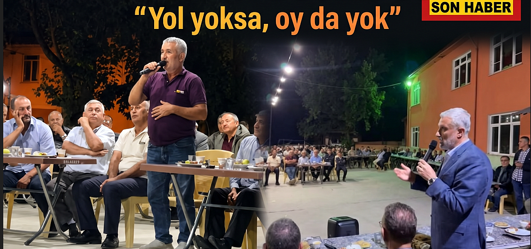 Demircili Muhtardan AK Partili vekile : “Yol yoksa, oy da yok”