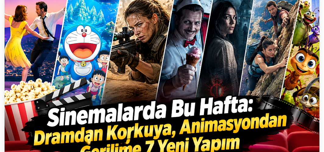 Sinemalarda Bu Hafta: Dramdan Korkuya, Animasyondan Gerilime 7 Yeni Yapım