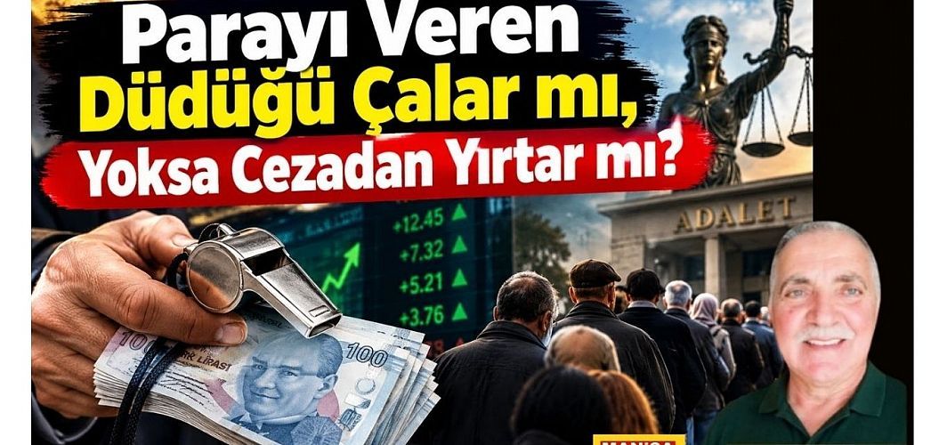 Parayı Veren Düdüğü Çalar mı, Yoksa Cezadan Yırtar mı?