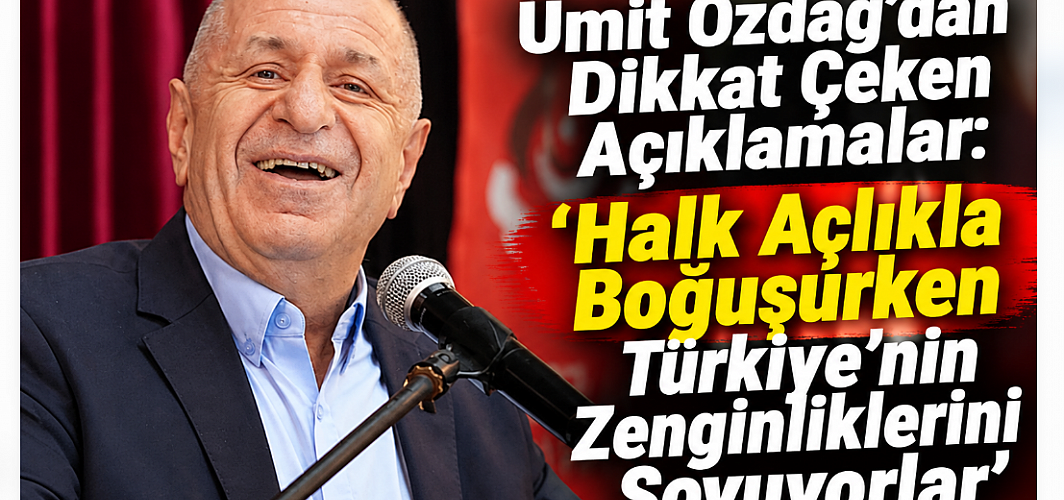 Ümit Özdağ’dan Denizli’de Dikkat Çeken Açıklamalar: “Halk Açlıkla Boğuşurken Türkiye’nin Zenginliklerini Soyuyorlar”
