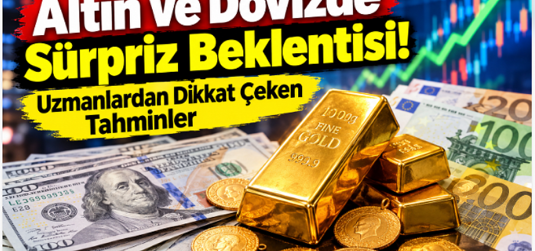 Altın ve Dövizde Sürpriz Beklentisi! Uzmanlardan Dikkat Çeken Tahminler