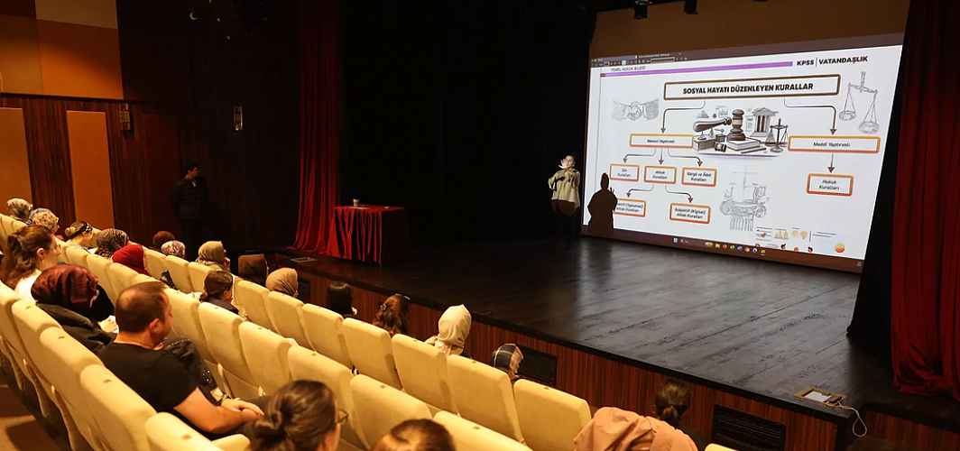 KPSS Ön Lisans adayları sınav öncesi bilgilerini tazeledi